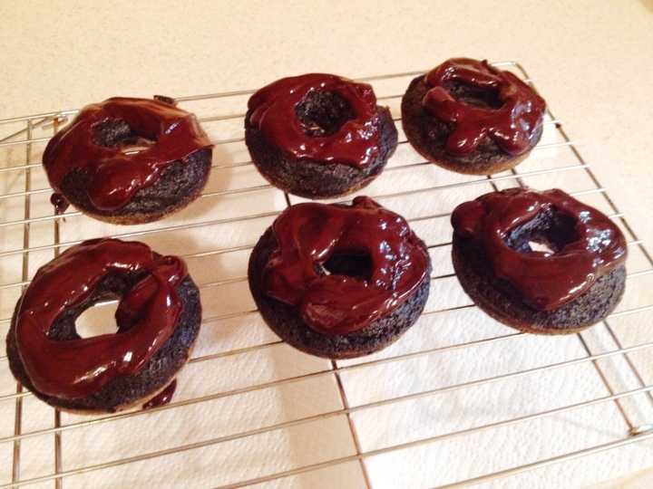 Homemade Chocolate Donuts Gluten Free